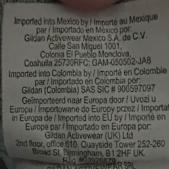 Gildan Heavy Blend George G White Hawks Graphic Hoodie - Picture 9 of 11